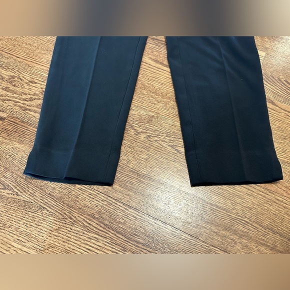 Banana Republic Hayden Petite Black Trousers Slim Ankle Work Slacks Size 00P - Picture 4 of 6